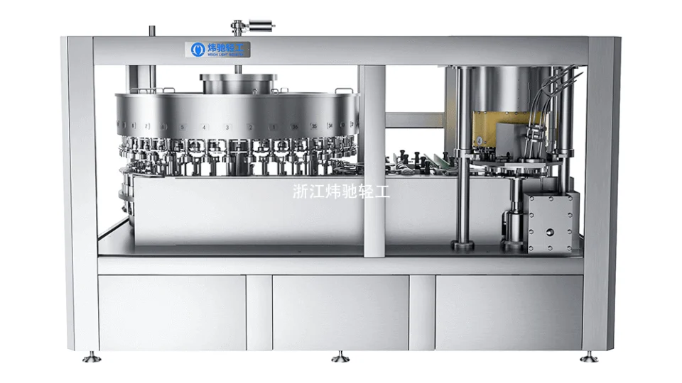 Still beverage can filler-seamer monoblock