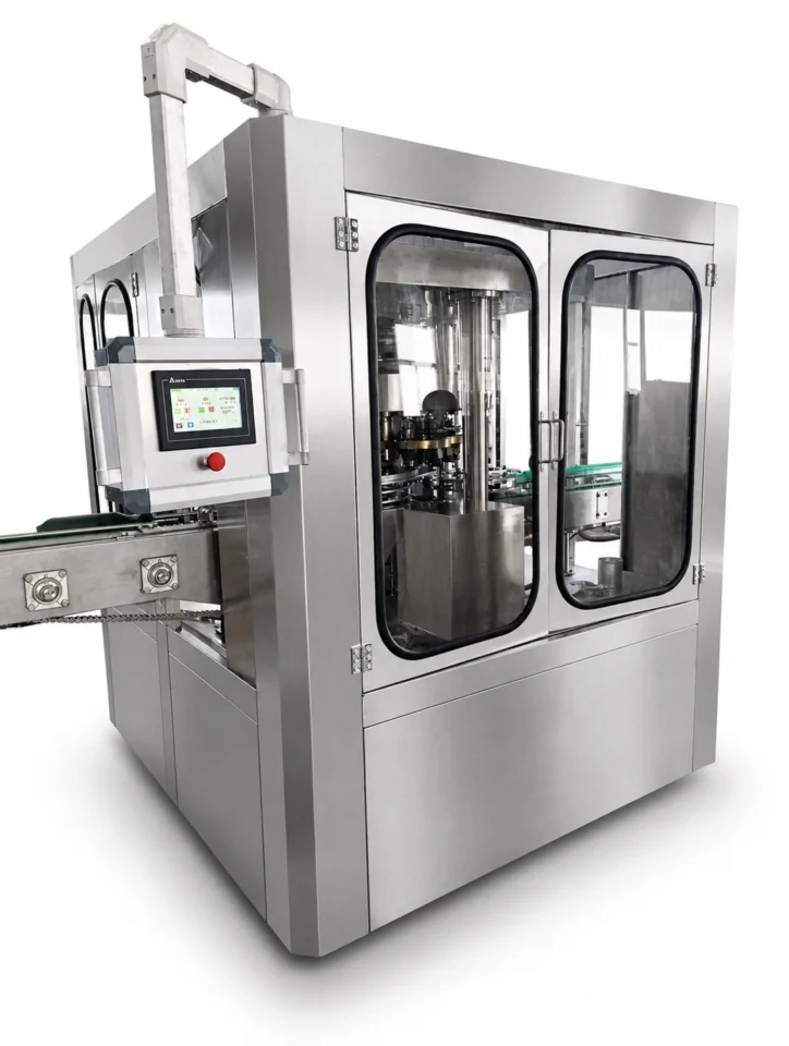 FBN6 stationary-can automatic seaming machine on a white background